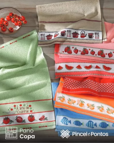 Pano de Copa Jacquard Dohler Picnic 45cm X 70cm