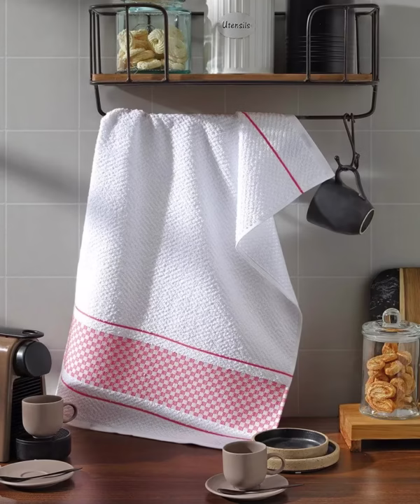 Pano de Copa Jacquard Dohler Vitória Rosa