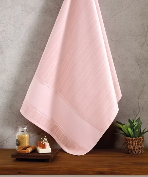 Toalha de Rosto Dohler Artesanalle rosa claro
