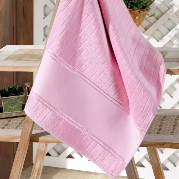Toalha de Rosto Dohler Artesanalle rosa