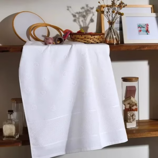 Toalha de Rosto Dohler Verona Art branco