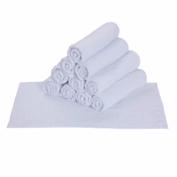 Toalha Manicure BRK 29x45cm branco.