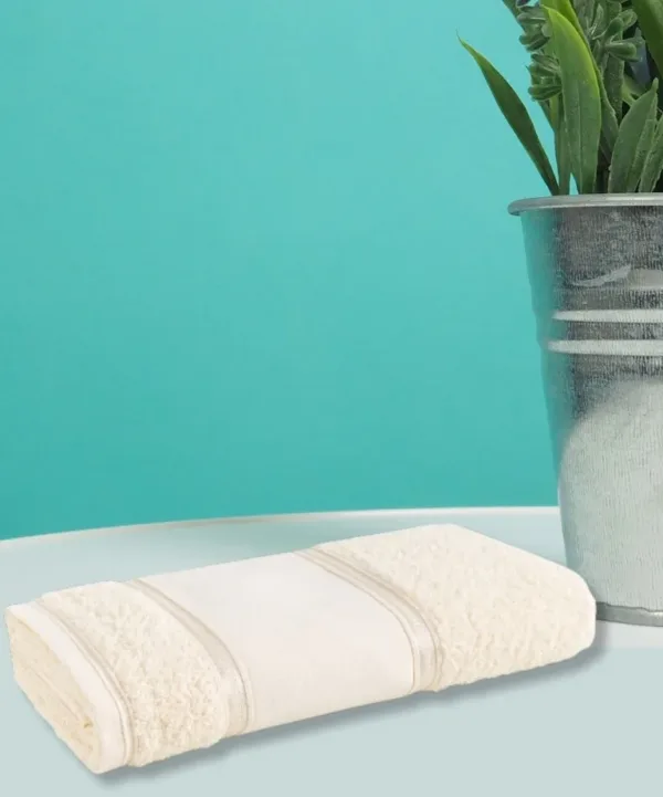 Toalha de Banho Karsten Bruna II 67×140 cm para Pintar Natural