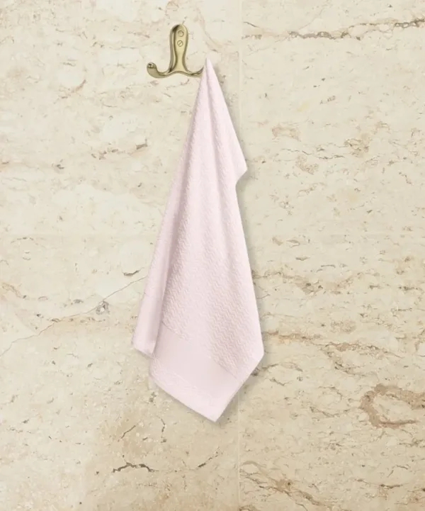 Toalha de Banho Karsten Verona 67×140 cm para Pintar Rosa Quartzo