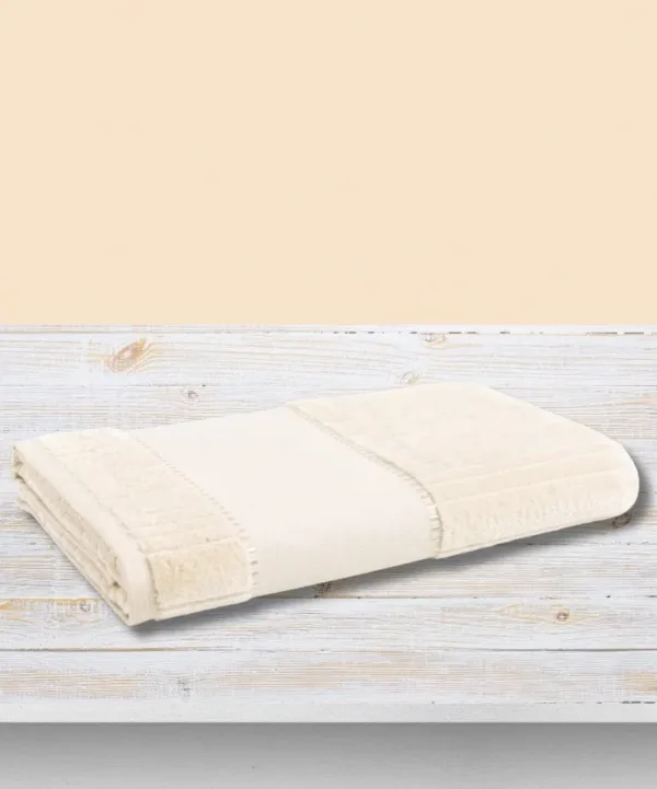 Toalha de Lavabo Karsten Stella 30×45 cm para Pintar Cáqui