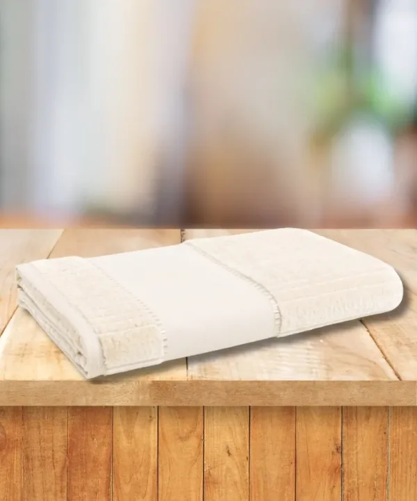 Toalha de Rosto Karsten Stella 49×80 cm para Pintar Cáqui