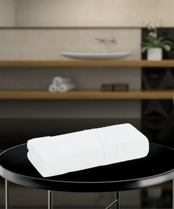 Toalha de Rosto Karsten Verona 49×80 cm para Bordar Branco