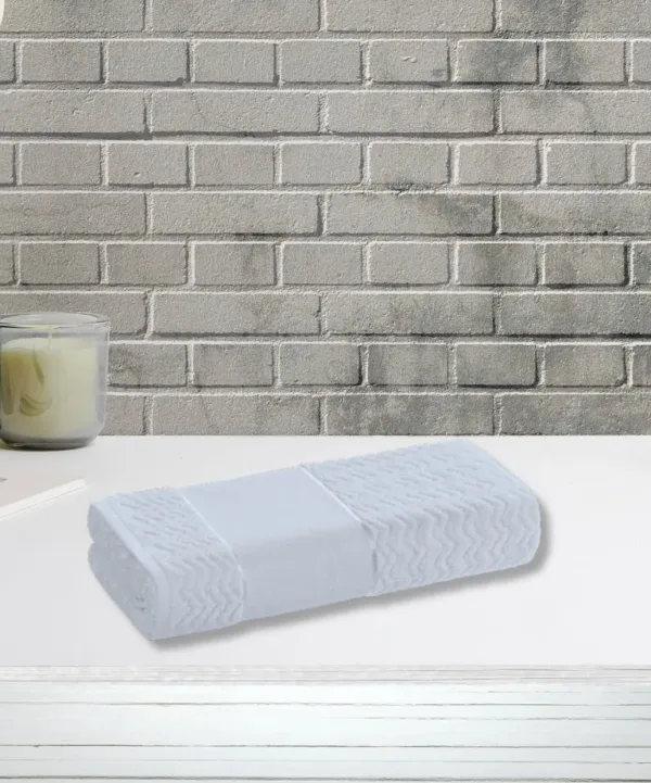 Toalha de Lavabo Karsten Verona 30×50 cm para Pintar Baby blue