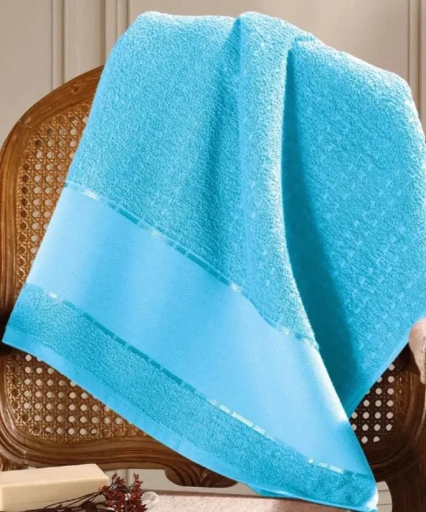 Toalha de Rosto Dohler Multi Arte III 50X80 cm para Pintar e Bordar Azul Piscina