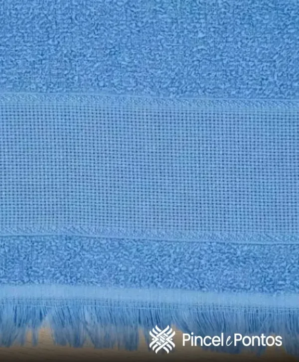 Toalha Social Valletex 23X39 cm para Bordar Pacífico