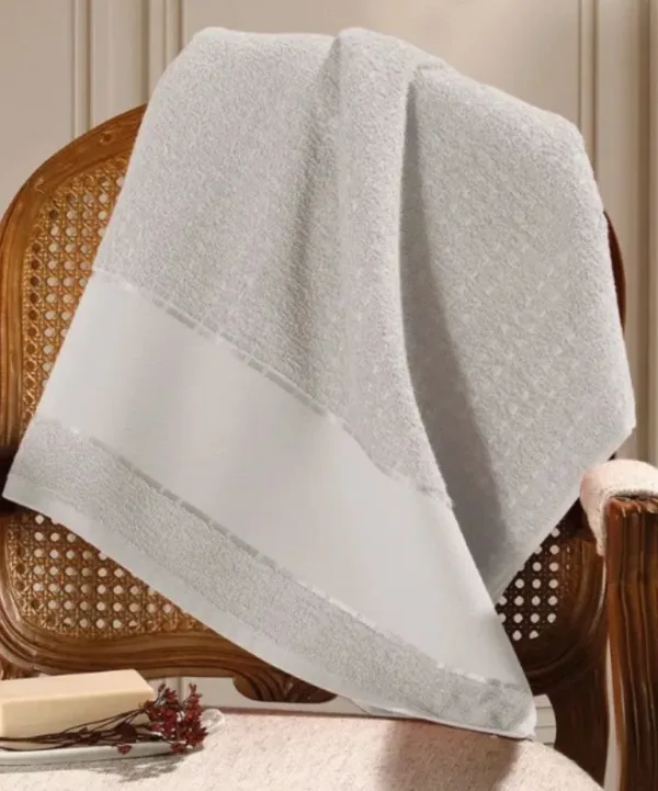 Toalha de Rosto Dohler Multi Arte III 50X80 cm para Pintar e Bordar cinza