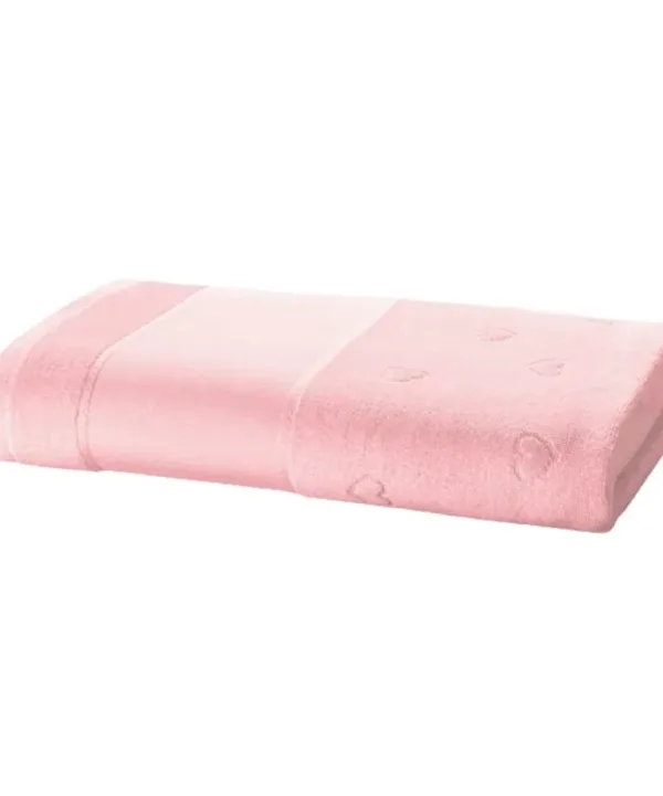Toalha de Lavabo Dohler Verona Art 30x45cm para Pintar e Bordar Rosé