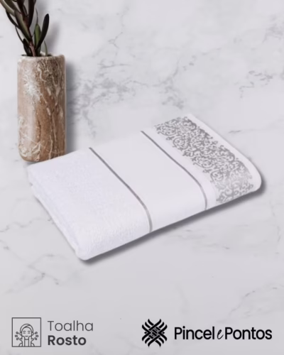 Toalha de Rosto Cavhome Sephora 50X70 cm para Pintar