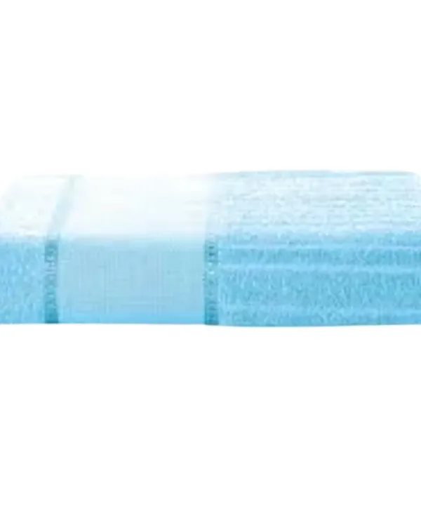 Toalha de Rosto Dohler Firenze III 50X80 cm para Bordar azul piscina